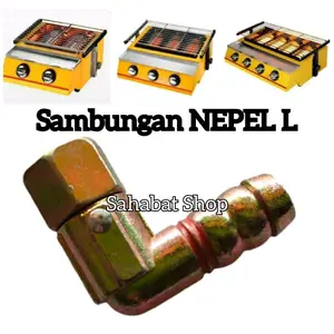 NEPEL SAMBUNGAN L ORIGINAL KOMPOR PANGGANGAN SOSIS ROASTER OMICKO GETRA DLL