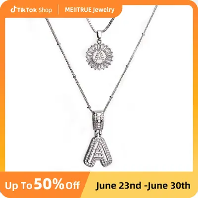 新作◆MEJURI◆Letter Necklace シルバー Mejuri Initial Necklace Silver - TikTok Shop