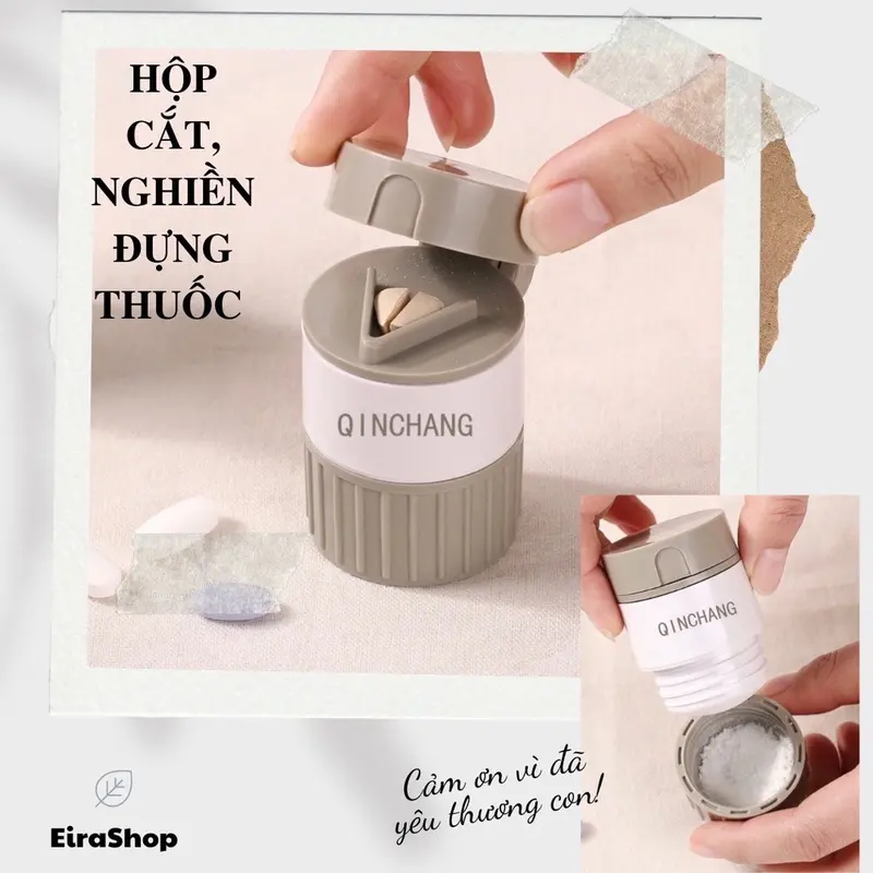 Dụng cụ nghiền thuốc viên giúp bé uống thuốc dễ dàng hơn 0