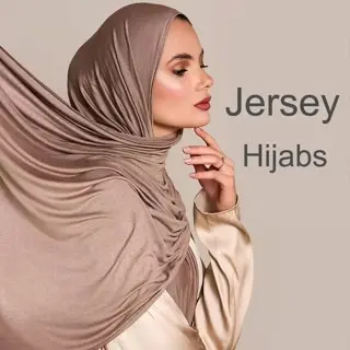 Cross Border Hit Middle East Solid Silky Cotton Scarf Warm Autumn Winter Wrap
