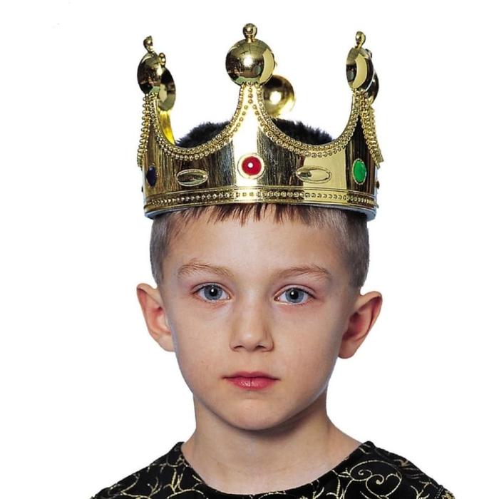 Jual kings Crown mahkota raja kostum halloween 3 - Gold - Jakarta Utara ...