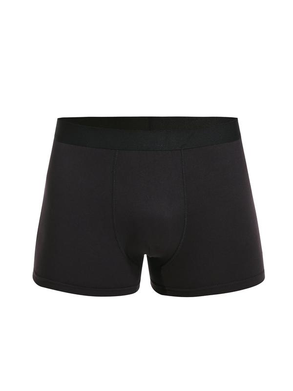 Men's Colorblock Boxer Briefs, Regular Fit Soft Breathable Underwear for Daily Wear,  Men's Underwear for All Seasons 7