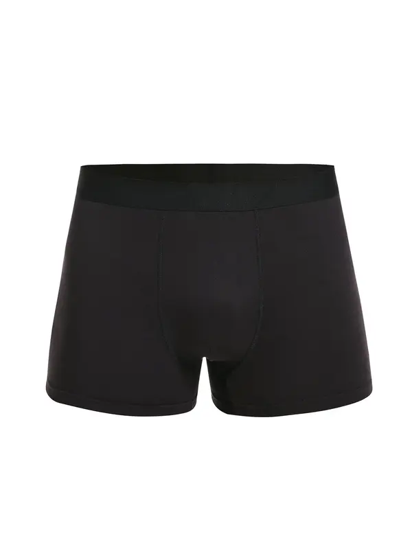 Men's Colorblock Boxer Briefs, Regular Fit Casual Soft Breathable Underwear for Daily Wear, Men's Underwear for All Seasons 7