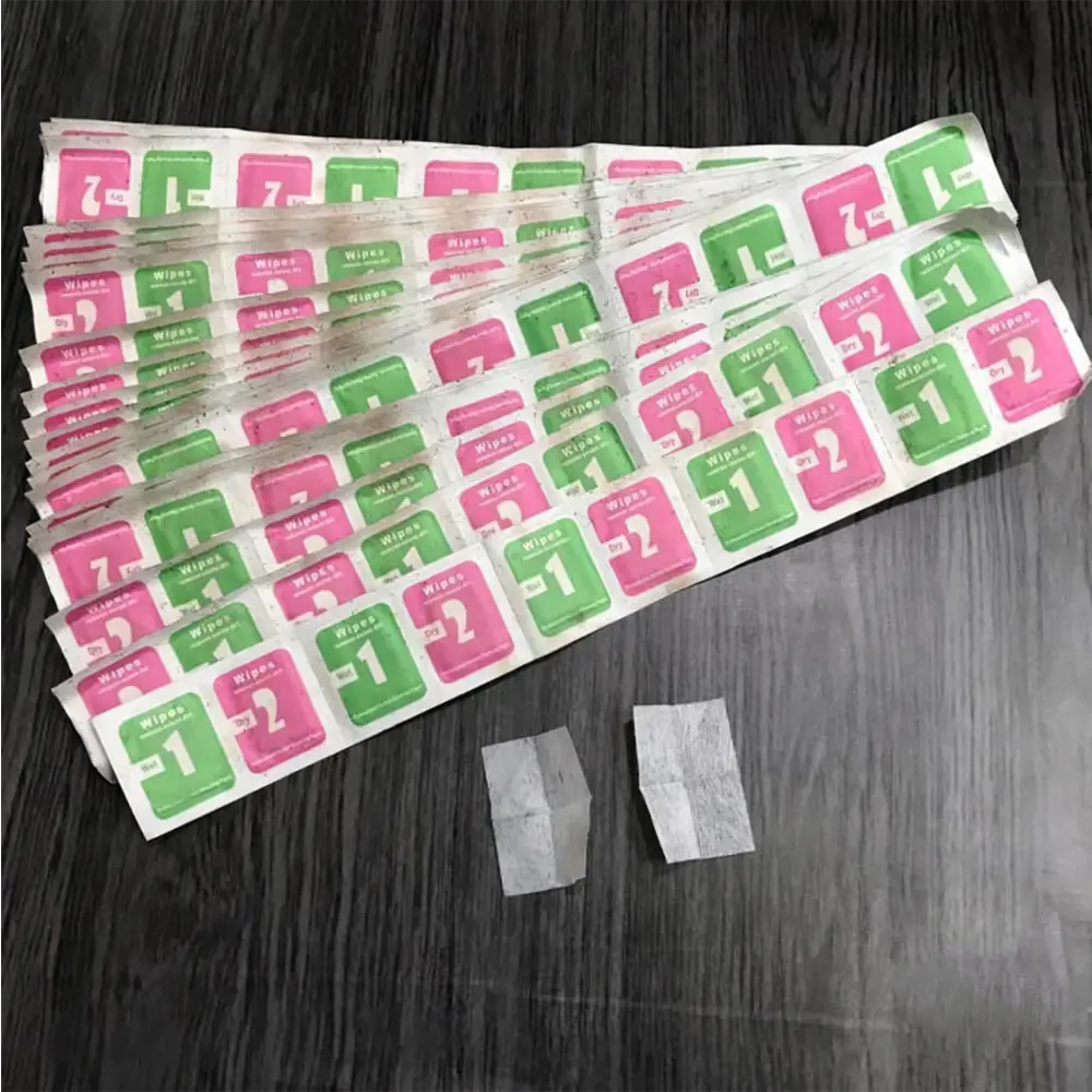 (TH) Viral ! NEW !! Tissu Tissue Pembersih Kaca Layar Hp / Tisu Pembersih Tempered Glass Handphone ( isi 10 pcs )    Bisa Cod