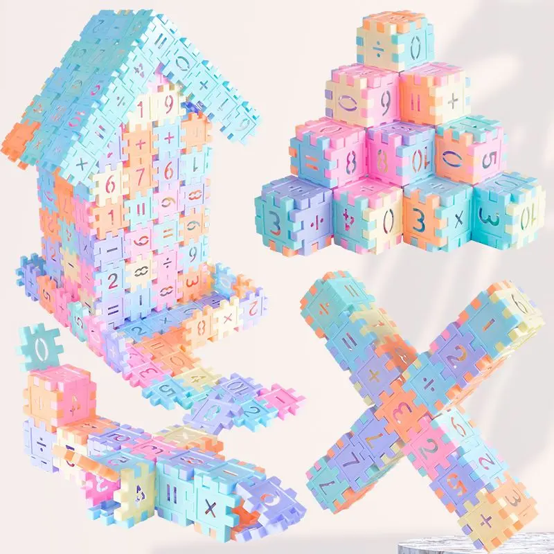 Children's Building Block Assembly Toys Intellectual Power Development ...