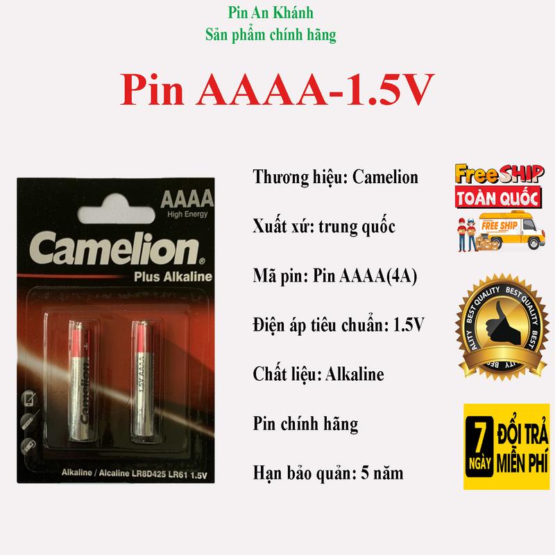 Vỉ 2 viên pin AAAA (4A) Camelion dùng cho Bút cảm ứng