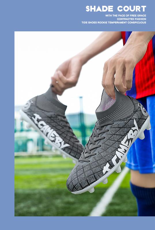 Product Introduction of and Shoe Size [Patent] Dragon Year Cross-Border New Subversion Long Nail Broken Nail Football Shoes 31-48 16
