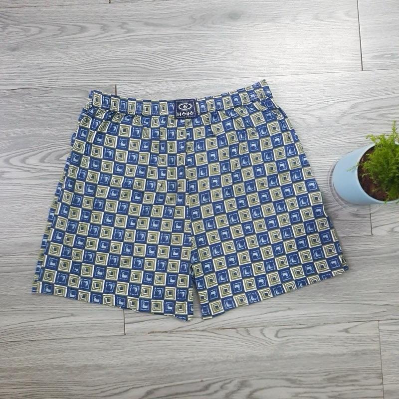 Quần đùi nam cotton mát nhẹ quần short mặc ở nhà đi ngủ thanh niên và trung tuổi 3