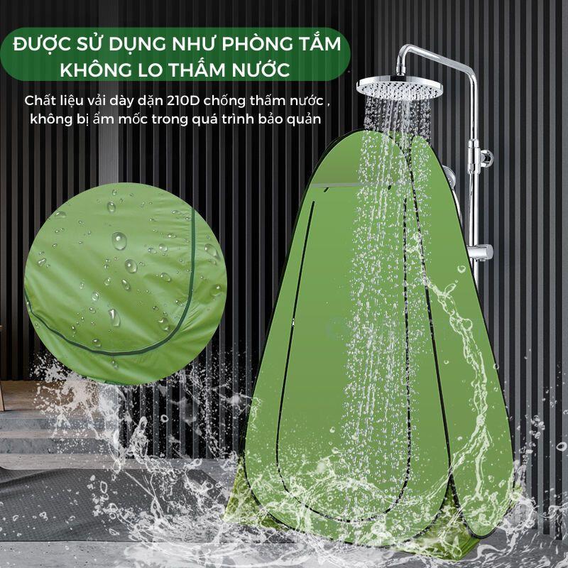 Lều thay đồ, lều cắm trại tự bung, lều vệ sinh dã ngoại kín đáo bền đẹp dùng cho du lịch ngoài trời, dã ngoại cắm trại tiện lợi - DCP15 Phụ Kiện Camping Cao Su Nam 7