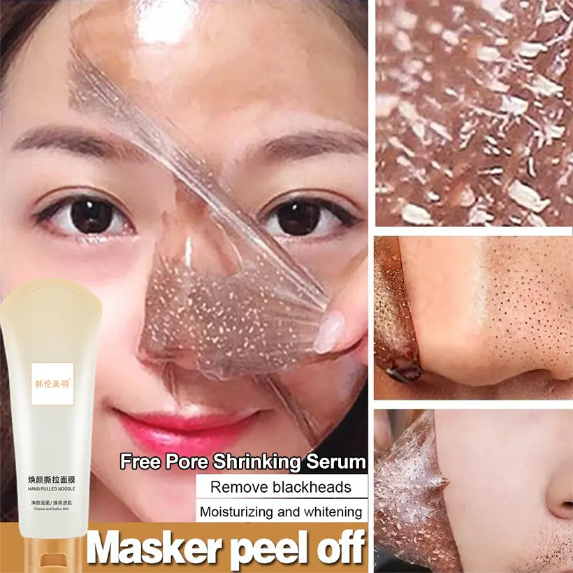 Blackhead remover face mask 80g Shrink Pore Improve Rough Skin Acne deep cleaning Remove Grease And Blackheads skincare