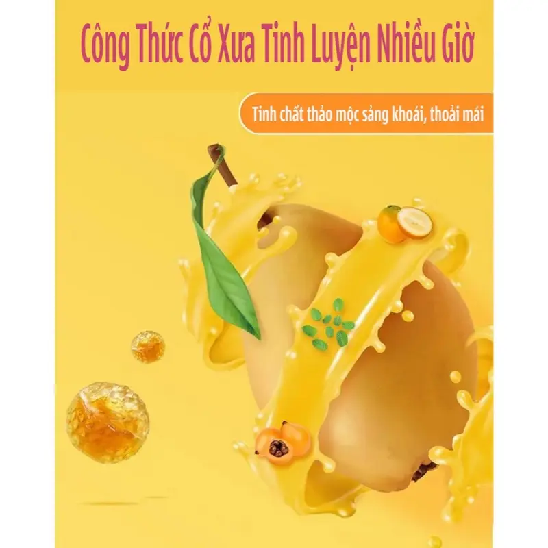 Kẹo Lê An Phế Mật Ong Thanh Nhiệt Tiêu Đờm Mềm Dẻo Thơm Ngon - Ăn Vặt Deku 8
