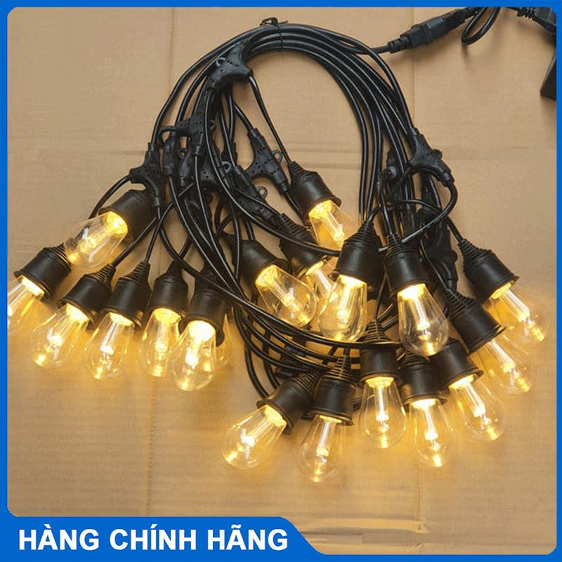 Dây Đèn LED edison ST64 Trang trí ngoài trời chống nước - Dây led trang tri ngoai trời