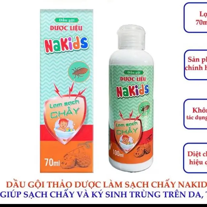 Dầu Gội Làm Sạch Chấy Cho Trẻ