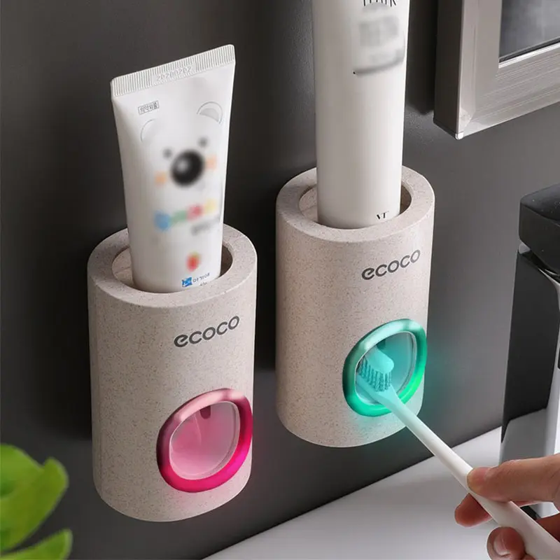Dụng Cụ Lấy Dụng Cụ lấy Kem Đánh Răng Tự Động, Giá Để Bàn Chải Đánh Răng, Giá Để Tường, Chống Bụi