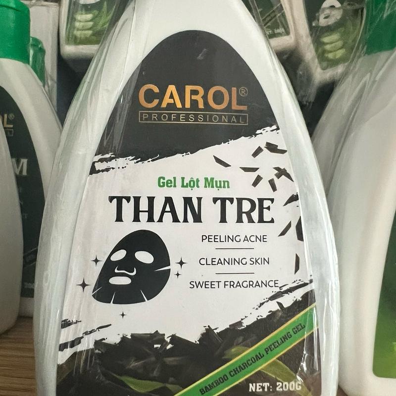 Gel lột mụn hiệu CAROL 200g lột sạch mụn hiệu quả và c ( có hổ trợ ship) giấy lột mụn 0