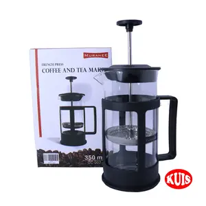 French Press Kopi Coffee Plunger Kaca 350 ml GC-002