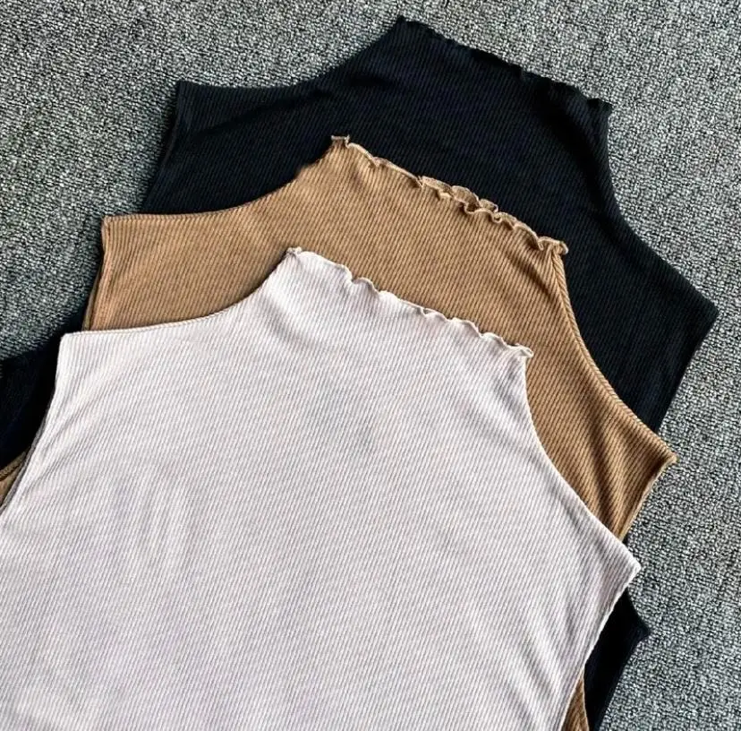 Ratna Fashion - Inner Turtleneck Rib Knit Korean Style
