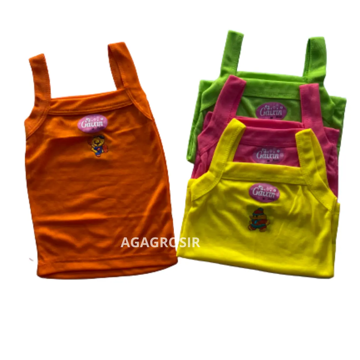 6 Pcs Kaos Dalam Anak Perempuan Warna Murah