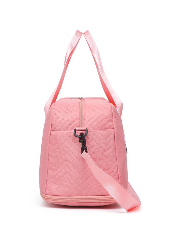 Unisex Weekend Travel Bag with Waterproof Shoe Compartment, Stylish Large Capacity Tote for Business Trips & Gym Essentials, Multi-functional Duffle Bag for Suitcases 3