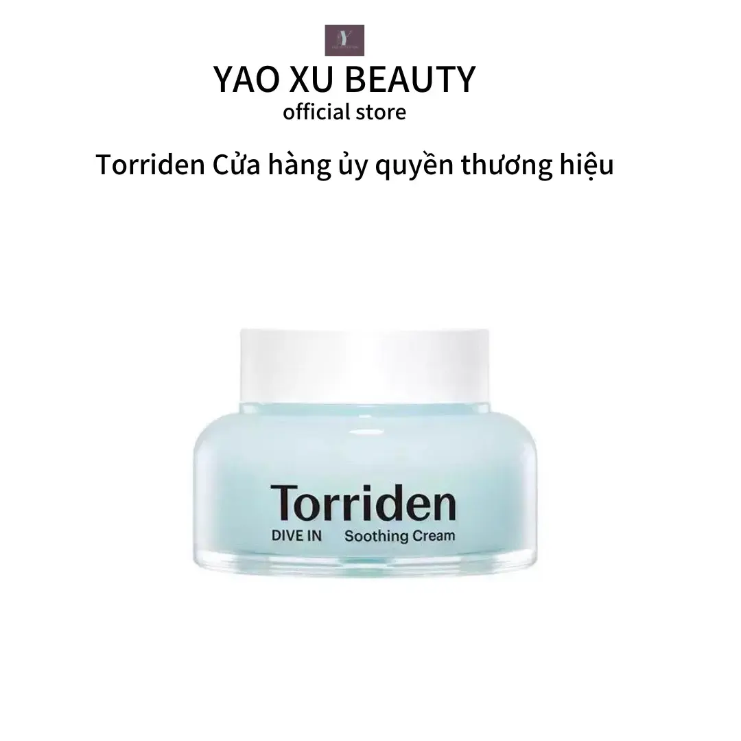 Kem Dưỡng Torriden Làm Dịu Mát, Dưỡng Ẩm Da 100ml DIVE-IN Low Molecular Hyaluronic Acid Soothing Cream | HASAKI BEAUTY