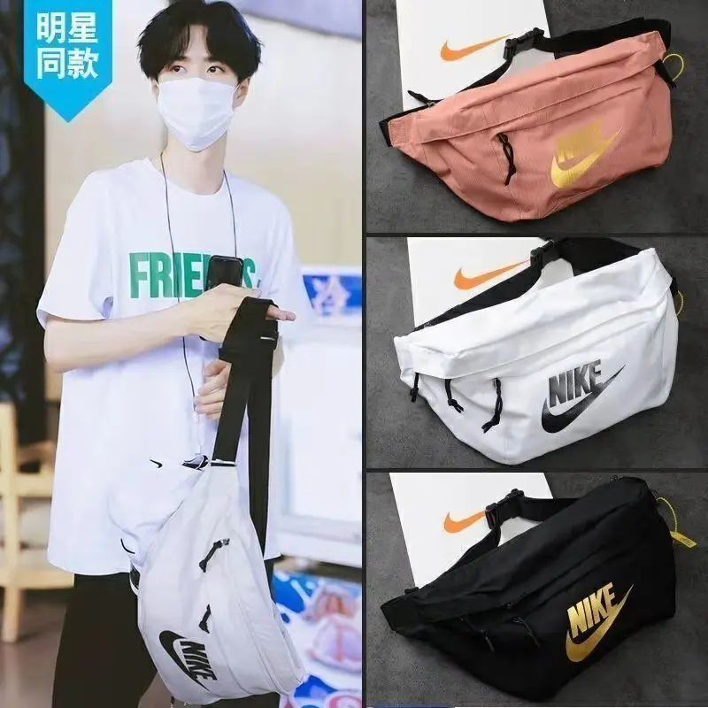 Túi Đeo Chéo, Thương Hiệu Thời Trang Xu Hướng, Túi Đeo Ngực, Túi Thắt Lưng Nam, Thích Hợp Cho Thể Thao Và Các Hoạt Động Ngoài Trời, Leo Núi, Túi Đeo Chéo Vai, Chất Liệu Vải Bố