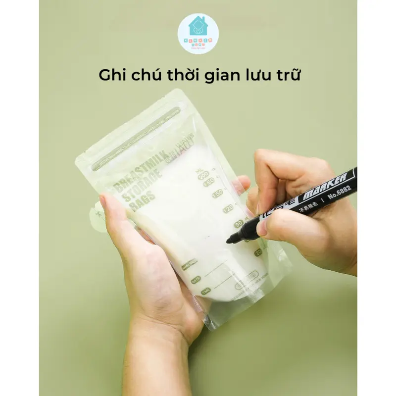 Túi Trữ Sữa WAI 150ml/200ml - Hộp 30 Túi Chính Hãng 4