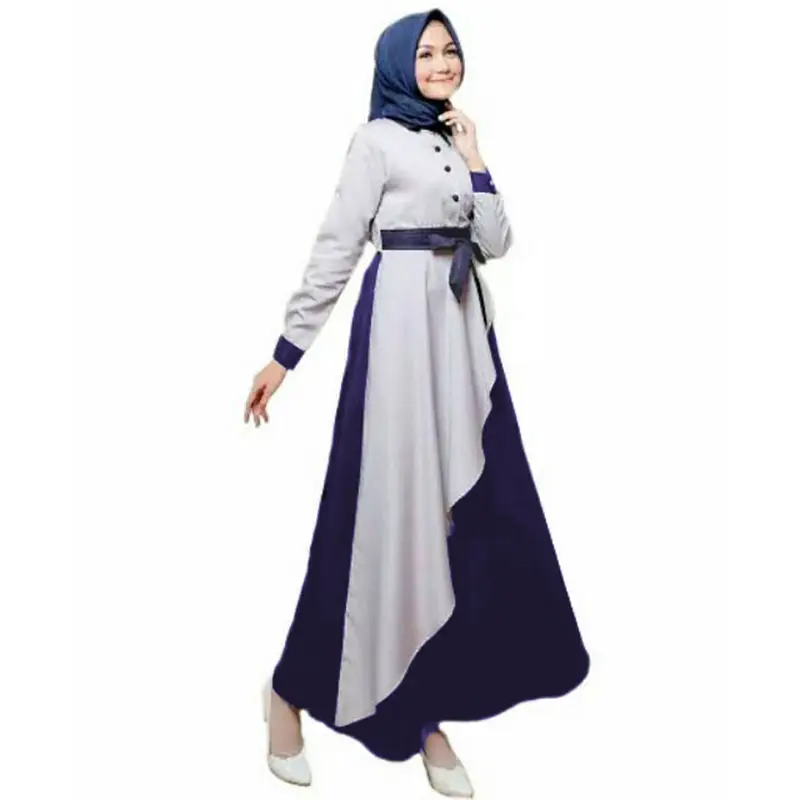Gamis Wanita Kanya Fashion Muslim bahan Wollycrepe Terbaru 2