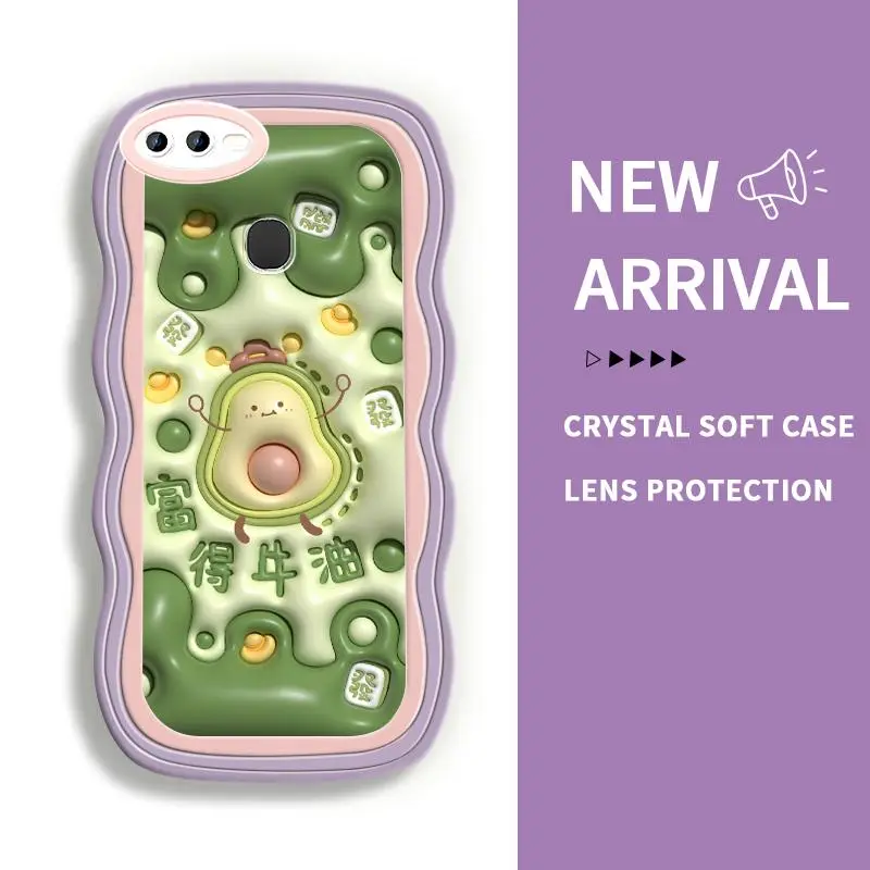 Casing Untuk OPPO A7 A7n A71 2017 2018 A72 A74 4G A74 5G A76 A77 4G A77s A78 4G A78 5G A79 5G A7x A8 A83 Silikon Pelindung Lensa Kamera Buah-buahan Bengkak Buah Soft Case Murah Ponsel Silicone