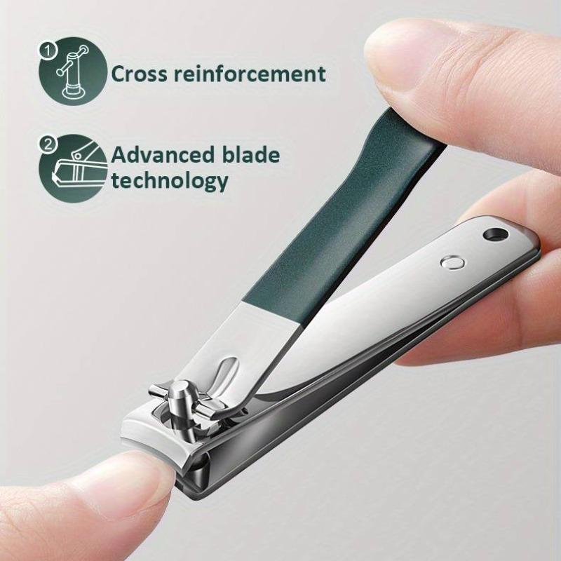 Professional Nail Clipper Set, 4 Counts/set Portable Nail Scissors, Stainless Steel Manicure Pedicure Tool 3