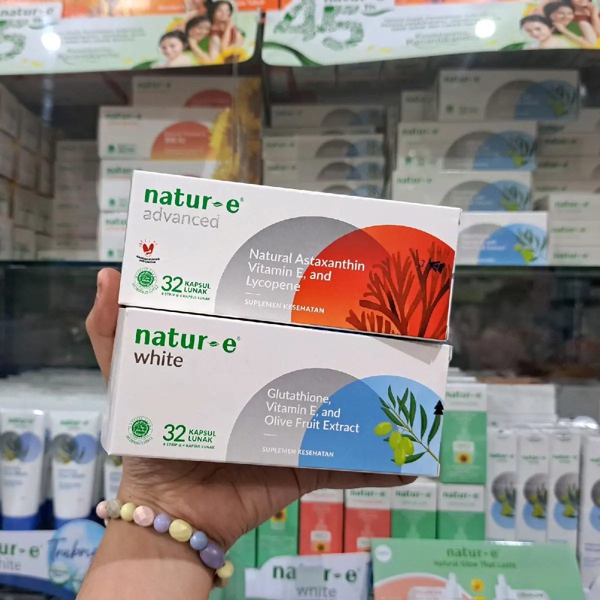 ORIGINAL*Natur-E White+Advanced Bundling  Mencerahkan