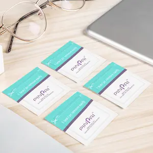 [SATUAN]   PINPAI Gel Nail Polish Remover Pad Kemasan Satuan 5x5cm Kapas Pembersih Kutek Gel Alkohol Step Penghapus Kutek Gel Nail Art