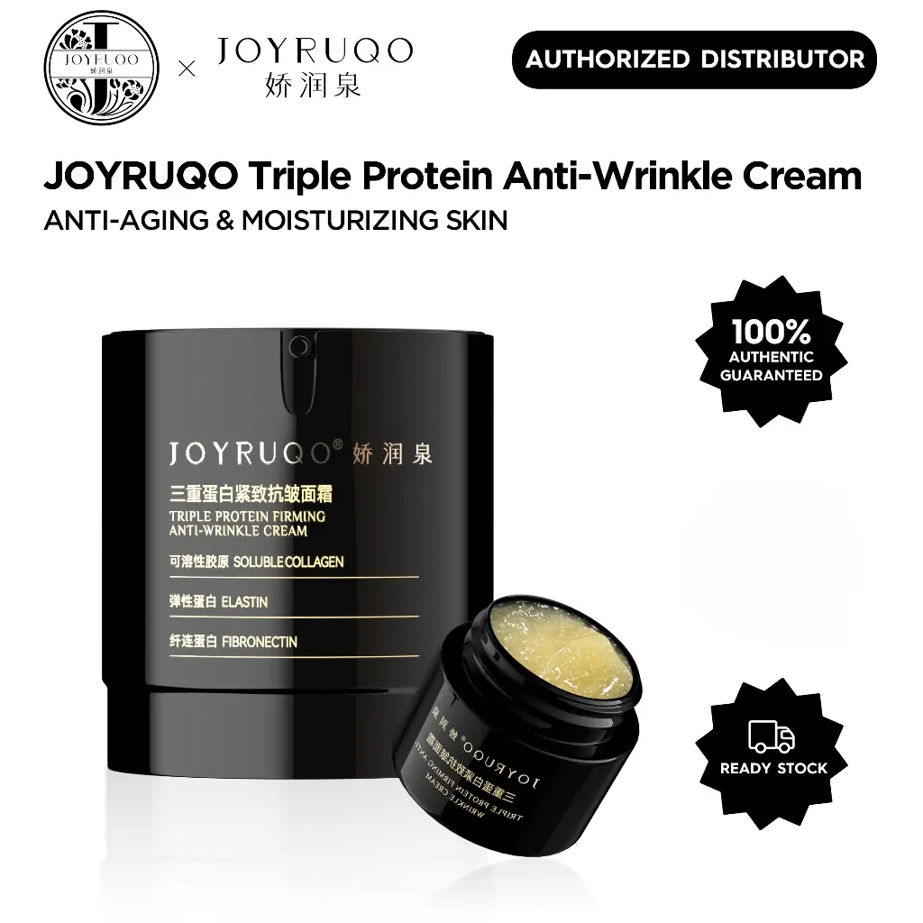 JOYRUQO Triple Protein Firming Anti-Wrinkle Cream (50g)