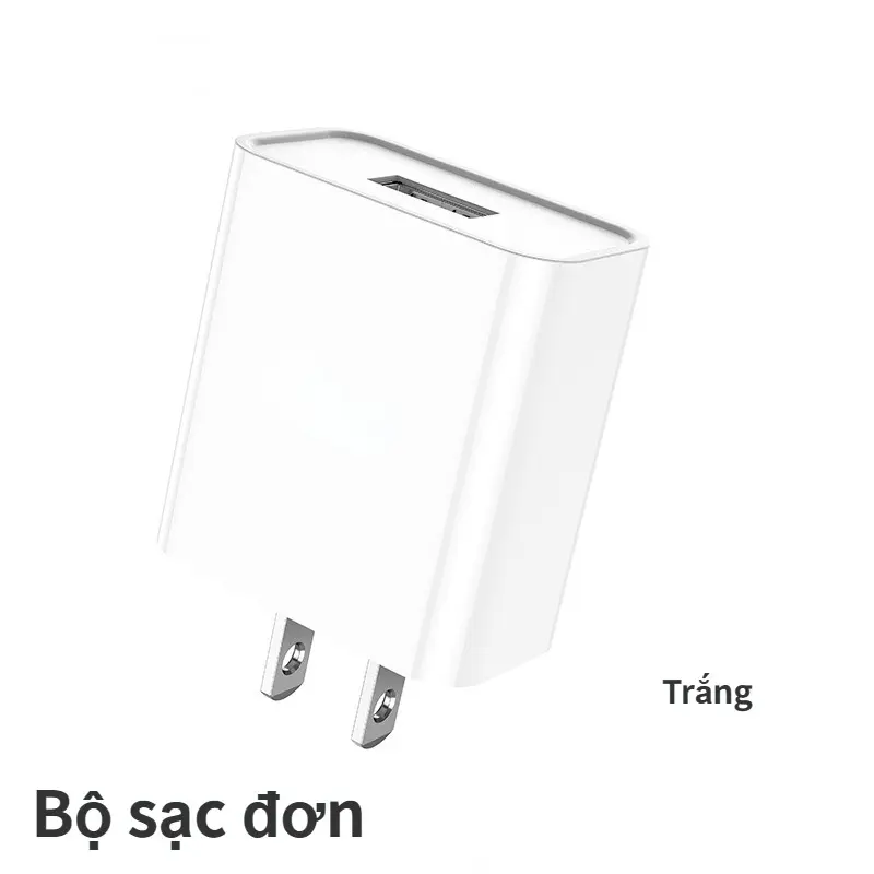 Củ sạc C81 sạc nhanh 2.1A 1 cổng sạc USB chất liệu PVC an toàn dành cho iPhone Samsung Huawei Xiaomi Oppo Phụ Kiện 6