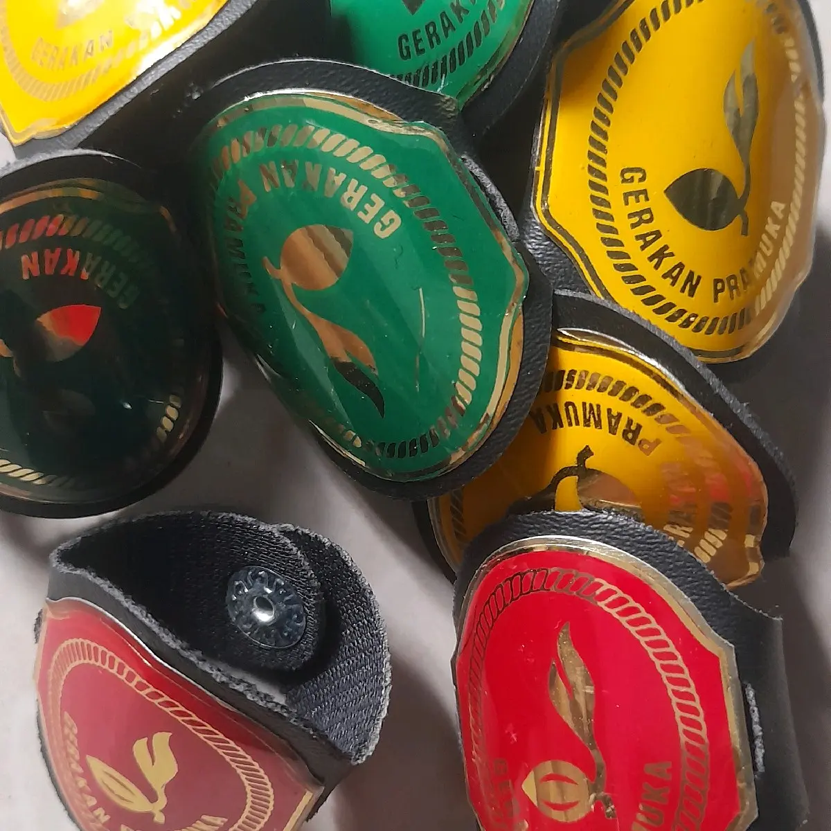 kolong kacu fiber -cincin hasduk fiber-aksesoris pramuka