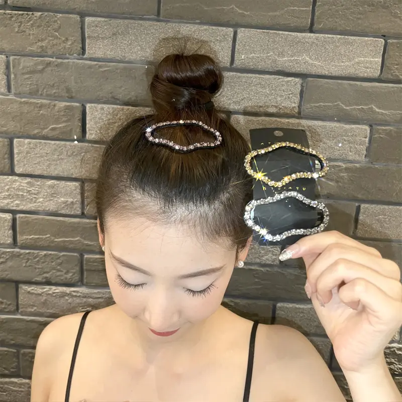 New South Korea Dongdaemun Cloud High Sense BB Clip Korean Sweet Children Cute Edge Cropped Hair Clip Hairpin Stylish Hair Accessories