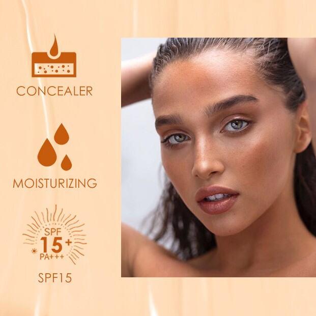 ORIGINAL BPOM FOCALLURE FA30 Full Coverage Oil Control Fluid Foundation Concealer Extract 4