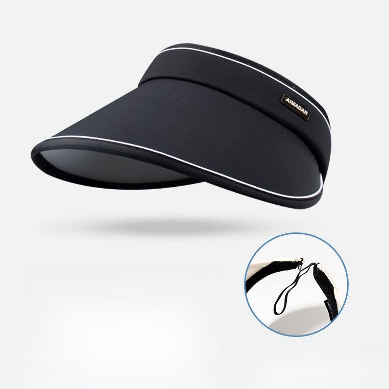 Product Introduction of Mũ Chống Nắng Cho Nữ, Mũ lưỡi Trai Mặt, Mũ Chống Nắng, Rộng Vành, Thích Hợp Để Đạp Xe, Che Mặt, Mũ Hở Đầu, Lý Tưởng Cho Mùa Hè，Phụ nữ có thể điều chỉnh mở nắp chống tia cực tím rộng cạnh dài đa chức năng mùa hè Sun Shade Cap Unisex 1