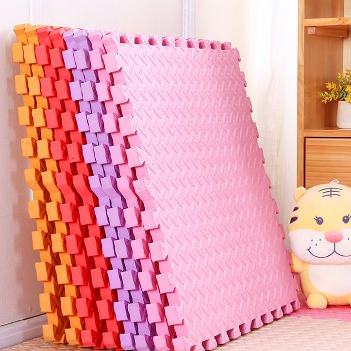 Thảm Xốp Ghép lót sàn 30x30 cm miếng dày 1cm tấm trải sàn cho bé vân gỗ gấp gọn xpe Đồ Chơi Kệ Chữ A 0