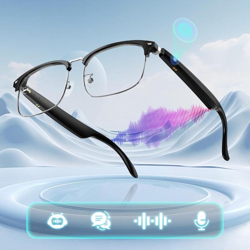 Product Introduction of Smart Glasses, AI Translation Smart Glasses, Support 144 Languages APP Translation & Meeting Summary Glasses for Women & Men 0
