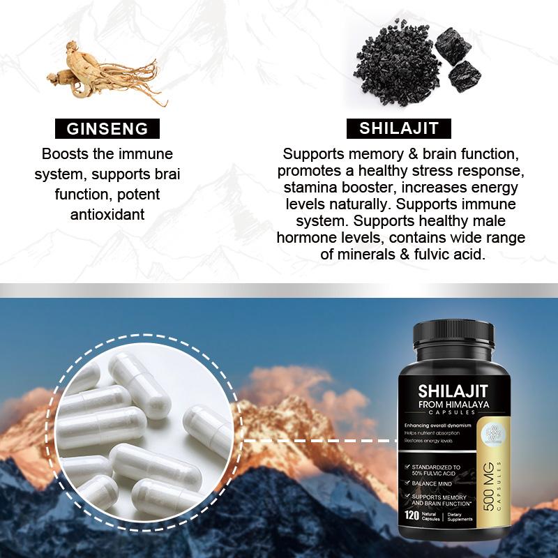 Product Introduction of Viên uống iMATCHME Pure Shilajit Resin 500mg  Hỗ Trợ Gan, Ổn Định Đường Huyết & Tăng Năng Lượng 22