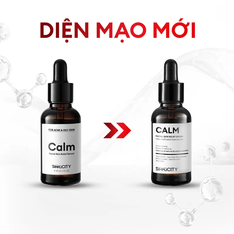 Bộ sản phẩm hỗ trợ chăm sóc da mụn nhẹ & vừa cho nam Men Stay Simplicity Acne Relief Skincare Trio gồm: Sữa rửa mặt 100g, Serum Calm 30ml & Kem dưỡng ẩm 80g 2