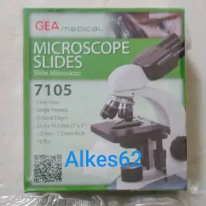 Object Glass 7101 Object Glas 7105 Objek Glas Microscope Slide Kaca Microscop