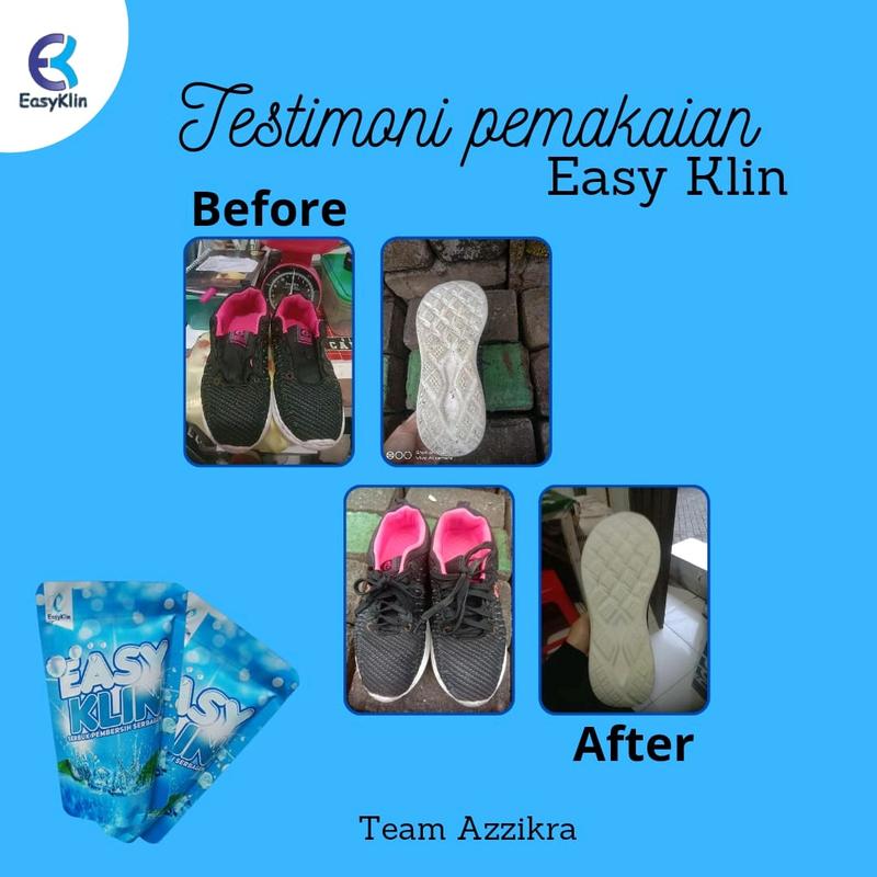 [PAKET USAHA 10 POUCH] Detergen EASY KLIN NEW FORMULA 0