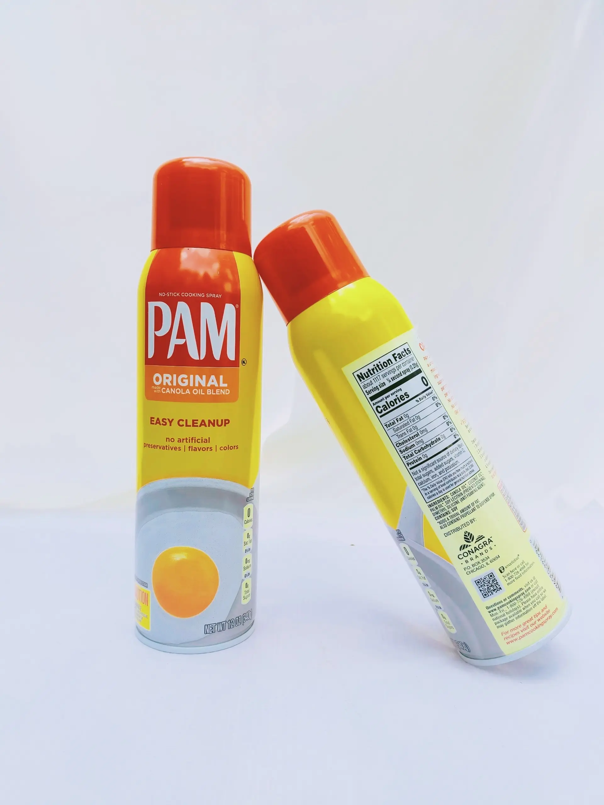 Dầu ăn kiêng Pam 0 calo 12 oz chính hãng dùng chiên, xào ăn eatclean