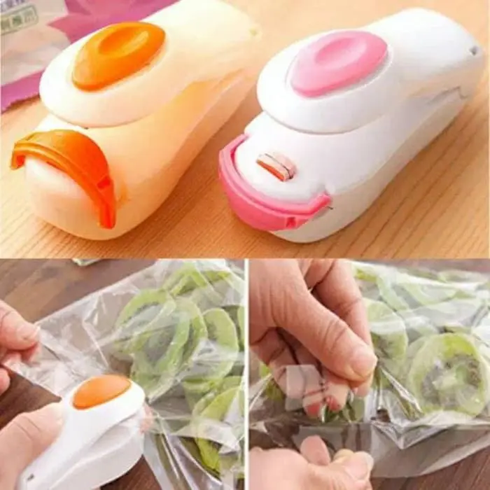 ALAT PEREKAT PLASTIK MINI PORTABLE / MINI SEAL SEGEL Sealer Machine Vacuum 1