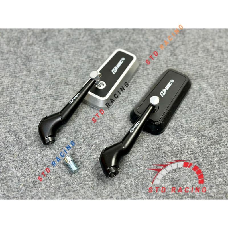  GƯƠNG XE MÁY NHỰA KIỂU HC VUÔNG TẶNG KÈM ỐC 10li GẮN BÊN TRÁI 