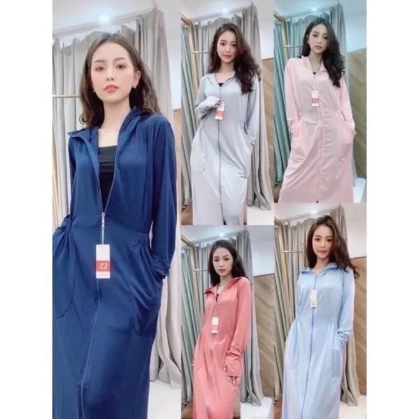 Áo chống nắng toàn thân 1 lớp