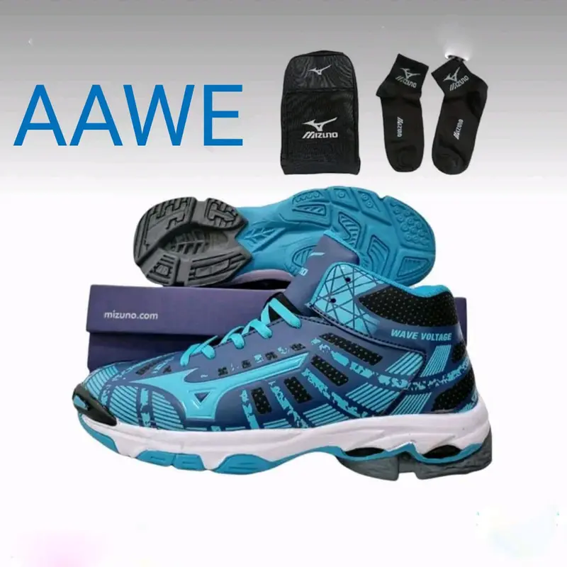 septu voli pria wave voltage /sepatu voli mizuno wave voltage 2