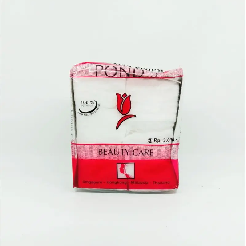 Kapas Wajah Kecantikan Pond's - Kapas Facial Cotton Putih untuk Perawatan Wajah Kotoran