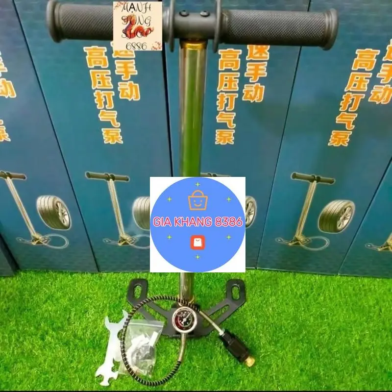 Bơm Tay Cao Áp Ƒb 50MPA Tặng Kèm Phụ Kiện / Bơm Tay Cao Áp 50mpa Bơm Ô Tô 7
